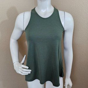 MNTN CRAFT Performance Luxury Sportwear Base Layer Racerback Wool Blend Tank Top